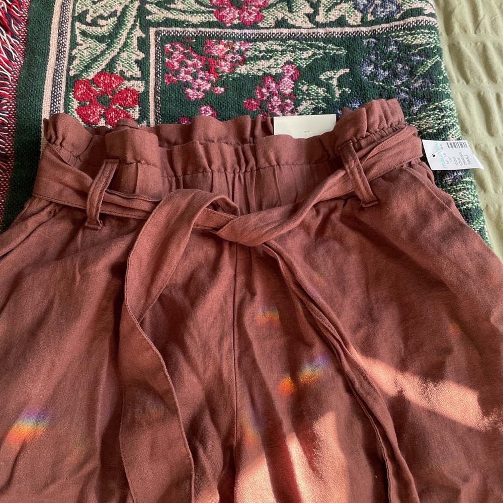 Paperbag waist pant